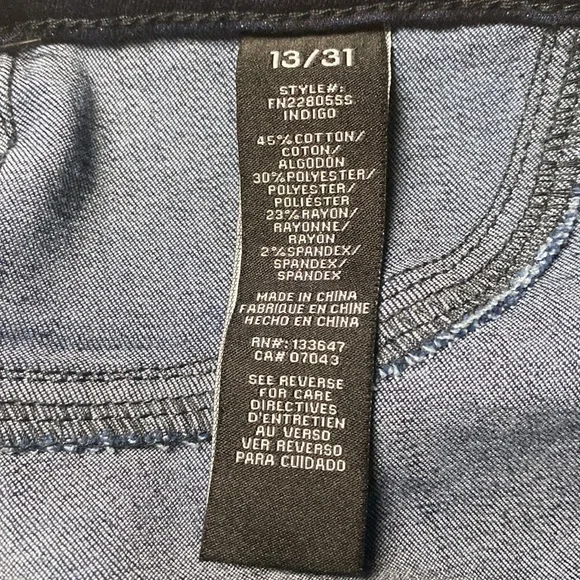 Emma Super Stretch High Rise Skinny Jean - Indigo - Picture 5 of 6